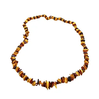Barnsteen ketting met natuurlijke barnsteen en butterscotch
