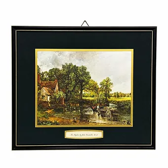 JOHN CONSTABLE. KUNSTDRUCK "THE HAY WAIN".