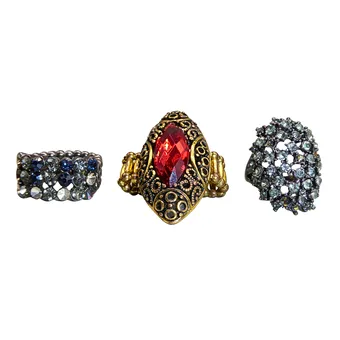 LOT MODE-RINGEN, 3 STUKS.
