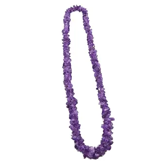 AMETHYST HALSKETTE OHNE VERSCHLUSS.