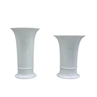 Vases de la manufacture de porcelaine Höchst, lot de 2.