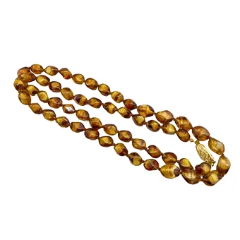 Ketting van glaskralen