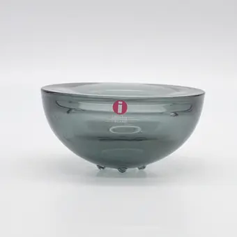 Annaleena Hakatie. Iittala, Ballo, svícen na čajové svíčky, se studiovým labelem, Finsko, kolem 1990.