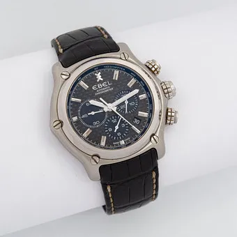 EBEL, MODELL 1911 BTR, AUTOMATIC-CHRONOMETER, MIT BODENSICHT, SWISS MADE, MIT ORIGINALBOX UND DOKUMENTE, UM 2010.