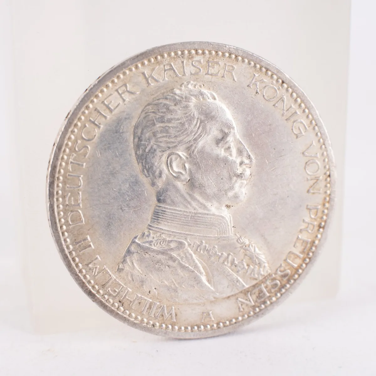 5 Mark - Preussen - Wilhelm II - 1913 - A - 900er Silber - ss/vz.