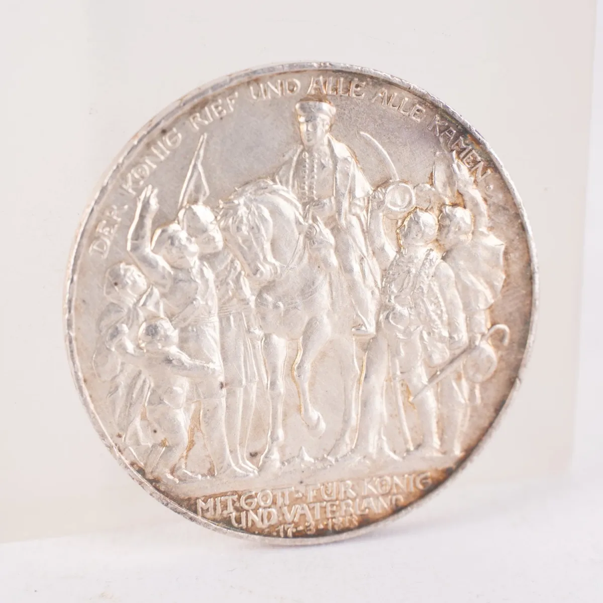 3 Mark - Preussen - 1913 - ss/vz Silber.