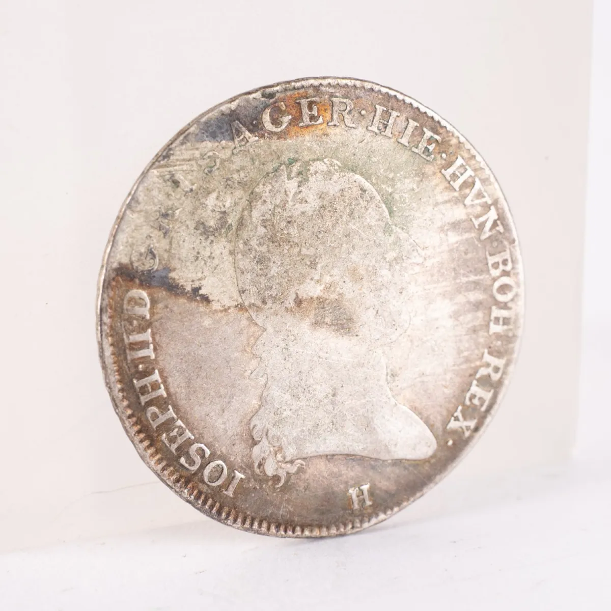 (B) 1/4 Kronentaler, Rakouské Nizozemí, 1788, průměr cca 29mm, cca 7g, stříbro 873, 1/1, stav patiny…