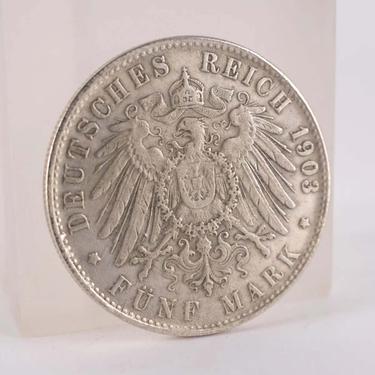 5 Mark - silver - Hamburg - 1903 - VF/XF