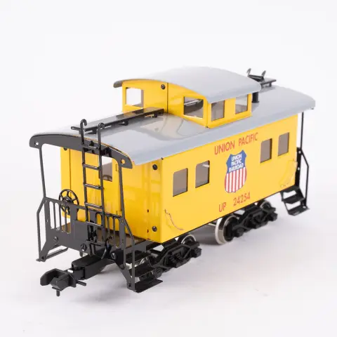 Union Pacific - KP 24254, wagon à 4 essieux, Märklin, joué / non testé, échelle 1 / échelle G.