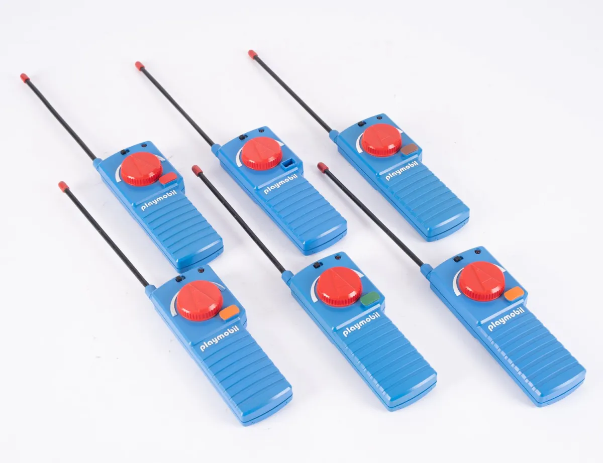6 x Playmobil Transmitter, używany / niesprawdzony