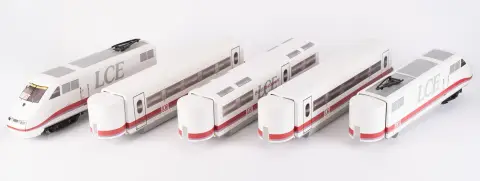 LCE 5 pièces échelle 1 / échelle G, joué, non testé.