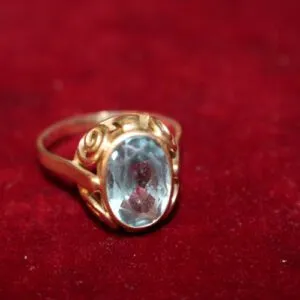 Ladies' ring 333 gold, ring size 58, approx. 4.2 grams