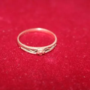Damen Ring 585er Gold, Ringgr. 56, ca. 1,3 Gramm