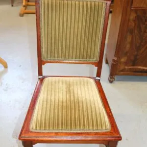 Chaise Art nouveau vers 1900