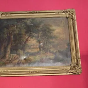 Kunstdruk omstreeks 1900, B 94cm x H 75cm