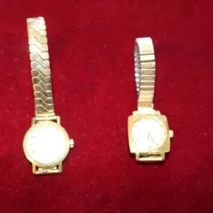 2 dames polshorloges merk ROAMER (Zwitserland) mechanisch, lopen