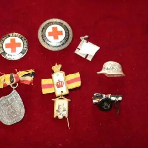 Lot de 7 ordres de guerre 1re et 2e GM