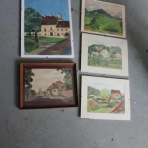 5 aquarelles / images