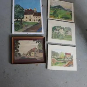 5 aquarelles / images