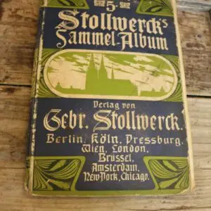 Ancien album de collection Gebr. Stollwerck No.5