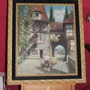 Ölgemälde um 1940, signiert, B 69cm x H 81cm