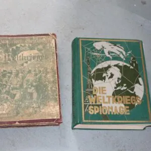 2 grote boeken, Eerste Wereldoorlog / spionage
