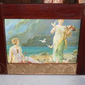 Tableau Art nouveau L 70 cm x H 54 cm