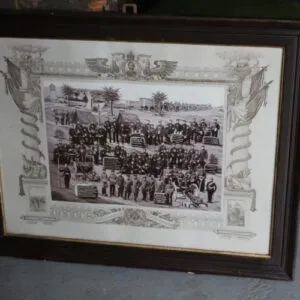 Tableau de réserviste L 72cm x H 59cm