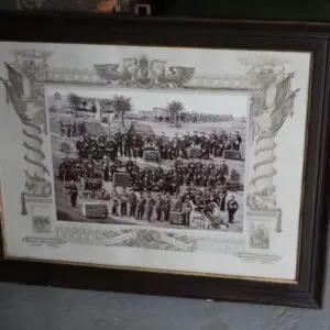 Tableau de réserviste L 72cm x H 59cm