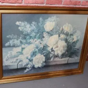 Olieverfschilderij stilleven, B 91 cm x H 72 cm
