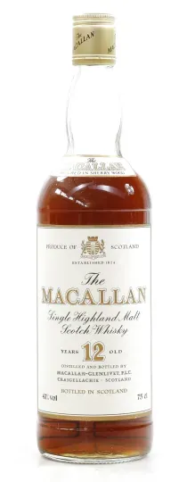 The Macallan The Macallan Sherry Wood 12 Year Old Single Malt Scotch Whisky, 43%