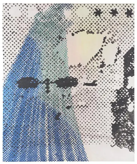 Sigmar Polke, Le Lit, 1994