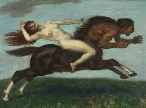 Franz von Stuck, Kentaurenritt, 1910