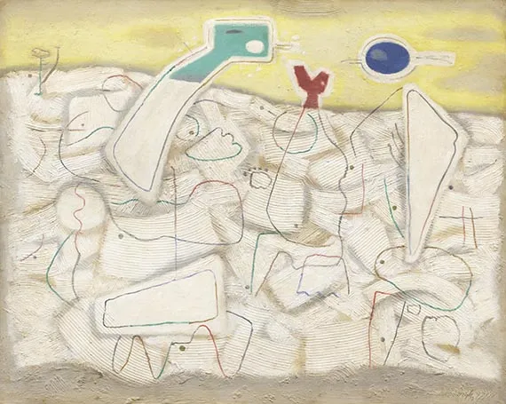 Willi Baumeister, Helle Bewegung 3, 1947