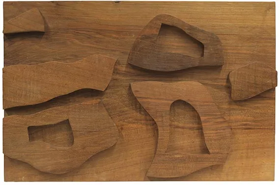 Hans (Jean) Arp, Selon les lois du hasard, 1951