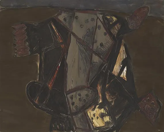 Markus Lüpertz, Cow Head, 1980