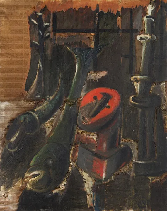 Markus Lüpertz, Melon Mathematics IX, 1985