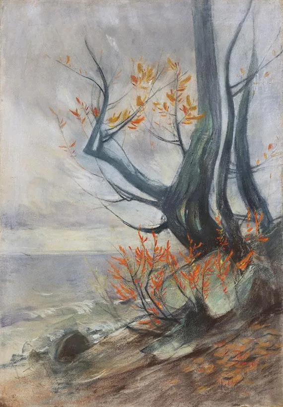 Karl Hagemeister, Lohme - Küstenlandschaft auf Rügen