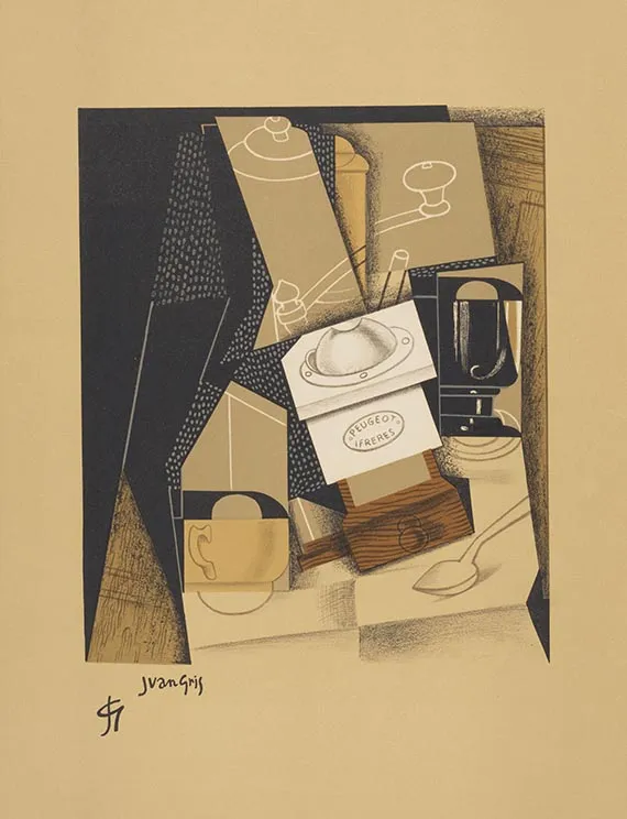 Juan Gris, Au soleil du plafond, 1955