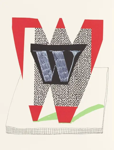 David Hockney, Hockney's Alphabet, 1991