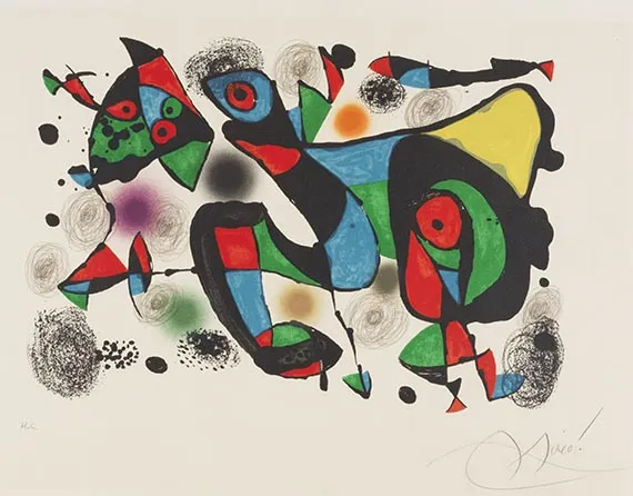 Joan Miró, Maravillas con variaciones, 1973