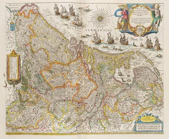 Joan Blaeu, Le theatre du monde ou nouvel atlas (Pays-Bas)
