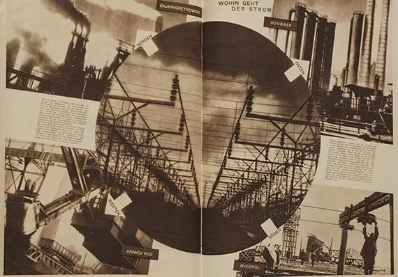 USSR im Bau, USSR im Bau. Soubor 17 něm. a 11 fr. sešitů