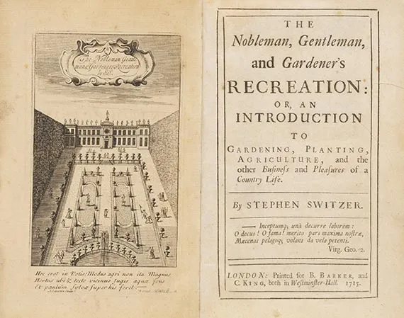 Stephen Switzer, The nobleman, gentleman, and gardener’s recreation