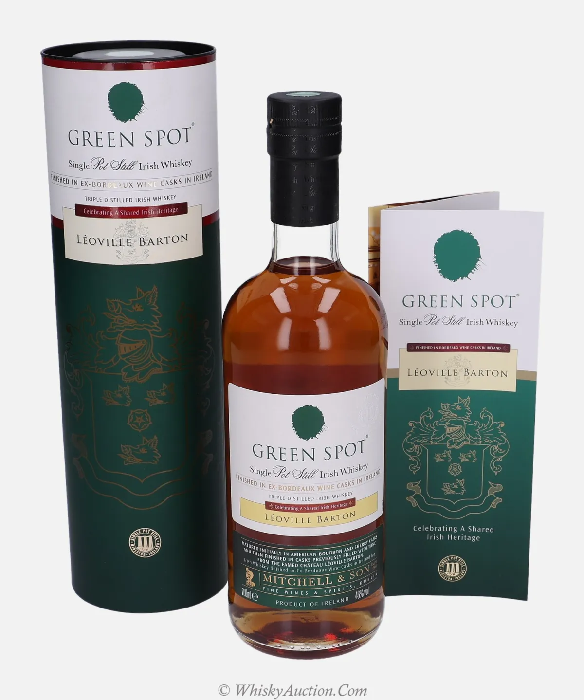 Irská whisky Green Spot Single Pot Still Bordeaux Cask