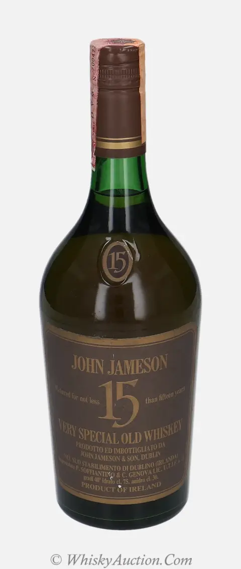 John Jameson 15 let Very Special Old Whiskey 40° 75 cl