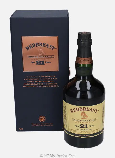 Redbreast 21 let Irish Whiskey Single Pot Still, 46%vol, 700ml, Strong Box