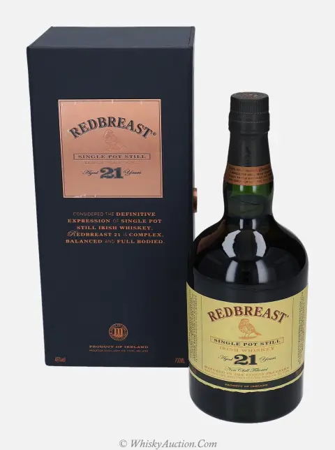 Redbreast 21 let Irish Whiskey Single Pot Still, 46%vol, 700ml, Strong Box