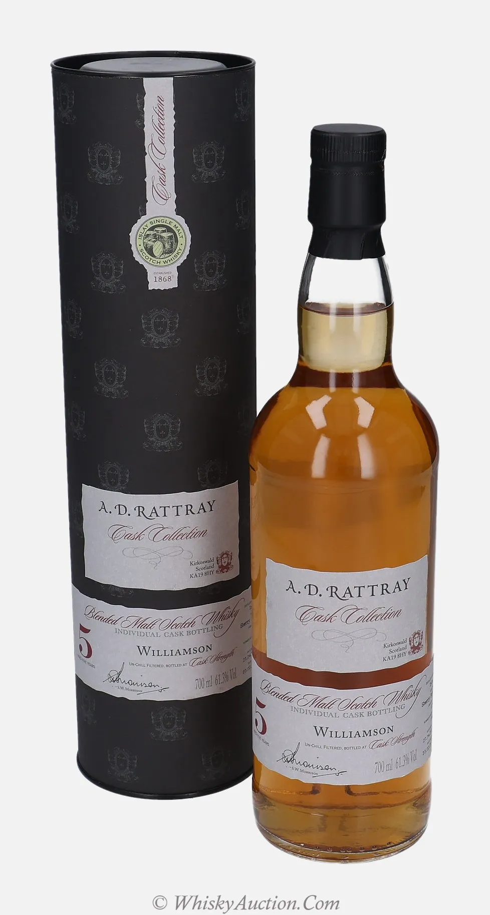 Cask Collection 5 Jahre (27.4.2011 / 20.2.2017) – A. D. Rattray
