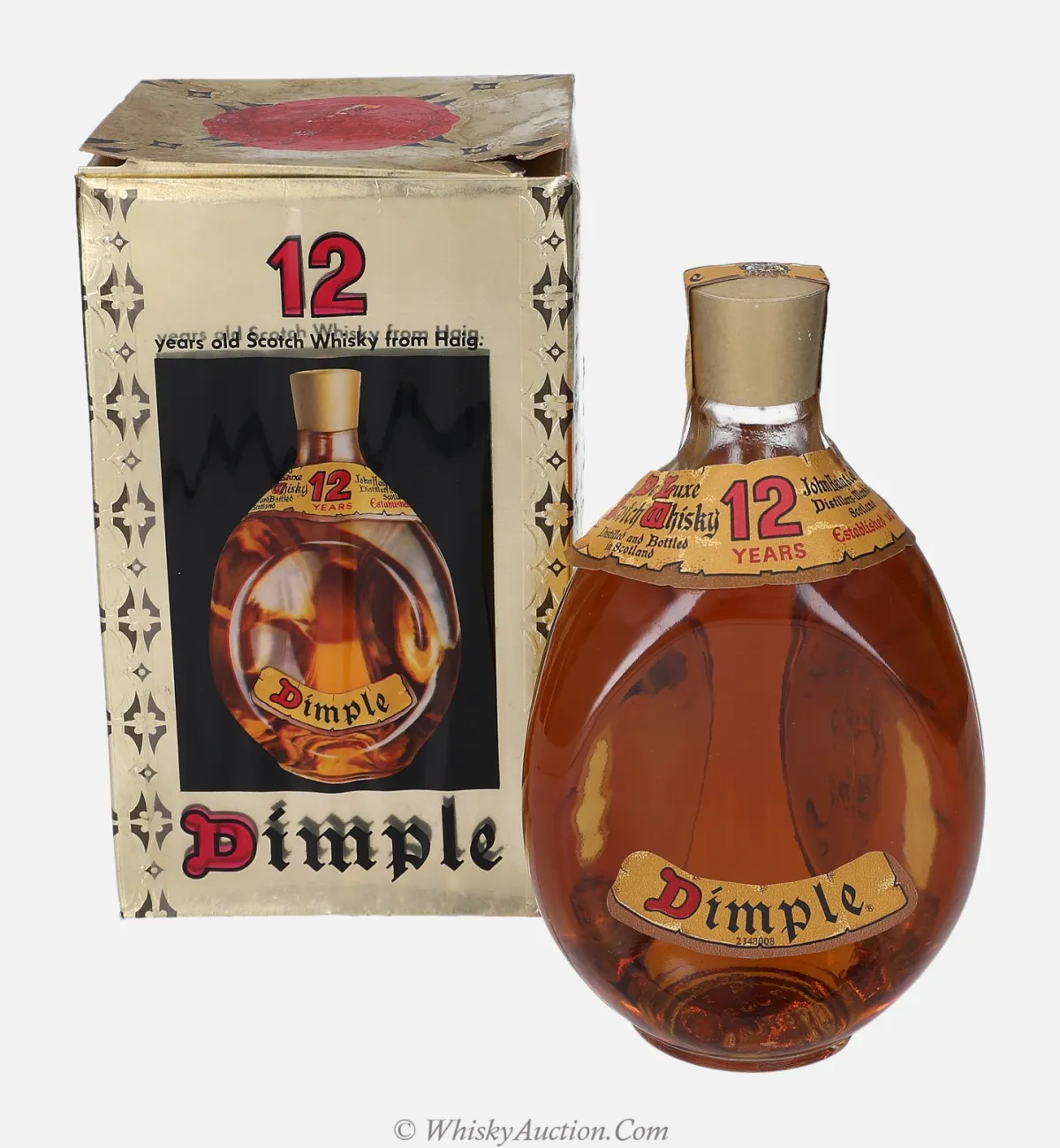 Dimple 12 let De Luxe Scotch Whisky 40% 0,7L
